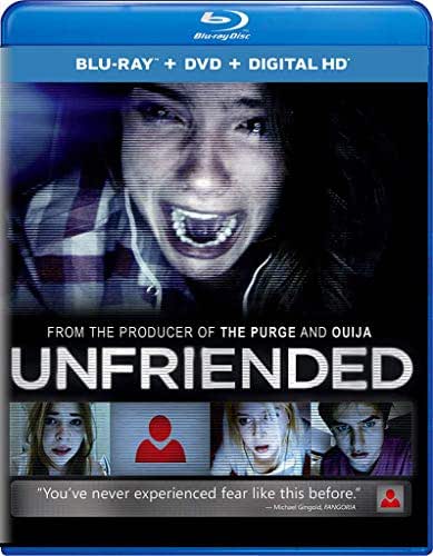 Unfriended (2015) - Blu-ray + DVD + Digital HD - FILM FREAK CENTRAL